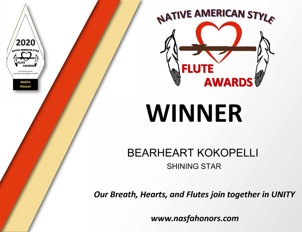 Native merican Style Flute Award 2020
