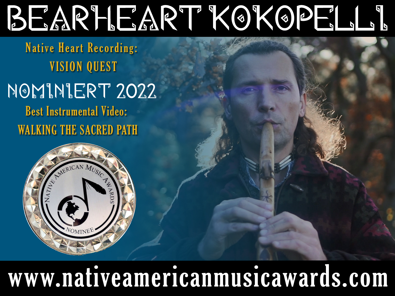 Native American Music  Awards Nomination 2022