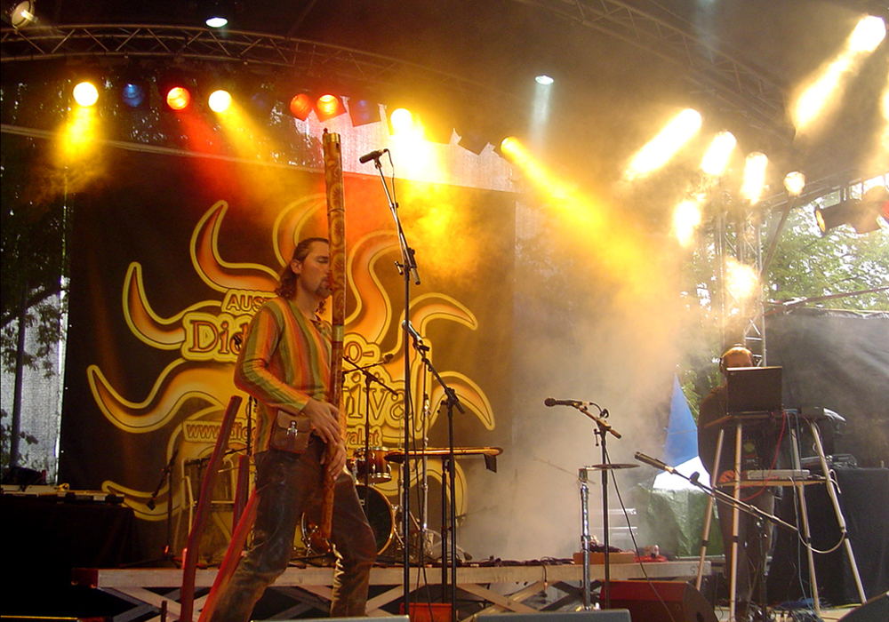 Austria Didgeridoofestival, Bruck an der Mur, Österreich 2008