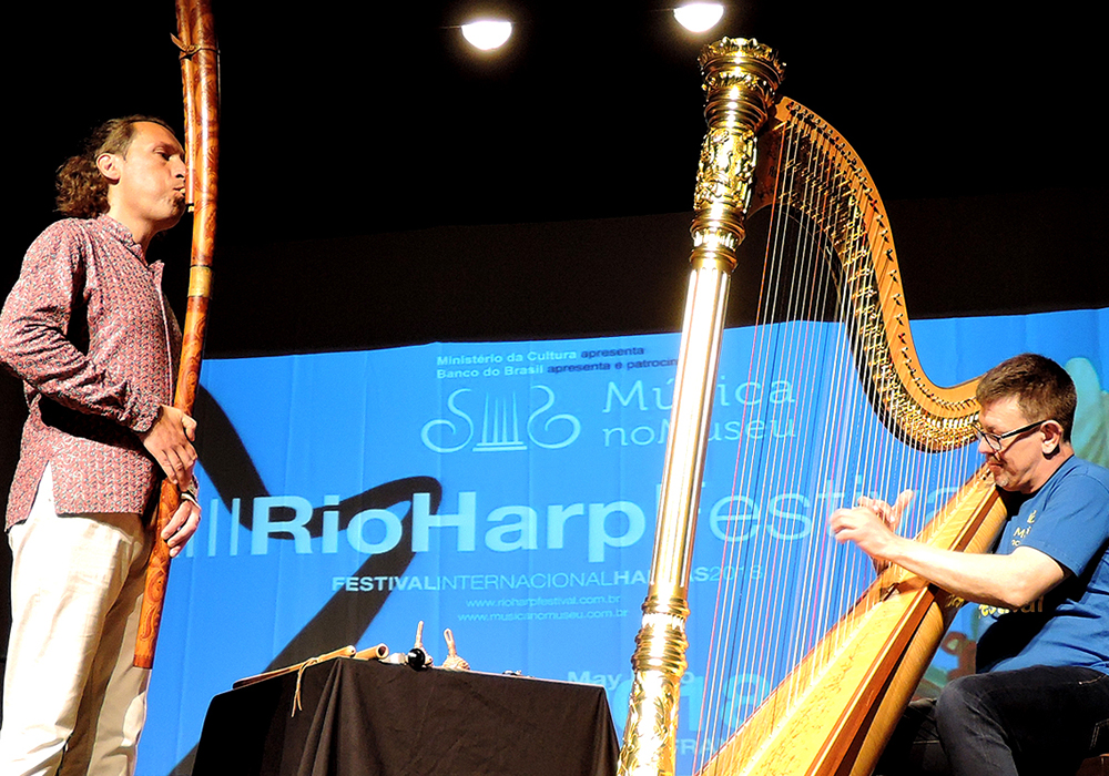 Rio Harp Festival, Rio de Janeiro, Brasilien 2018