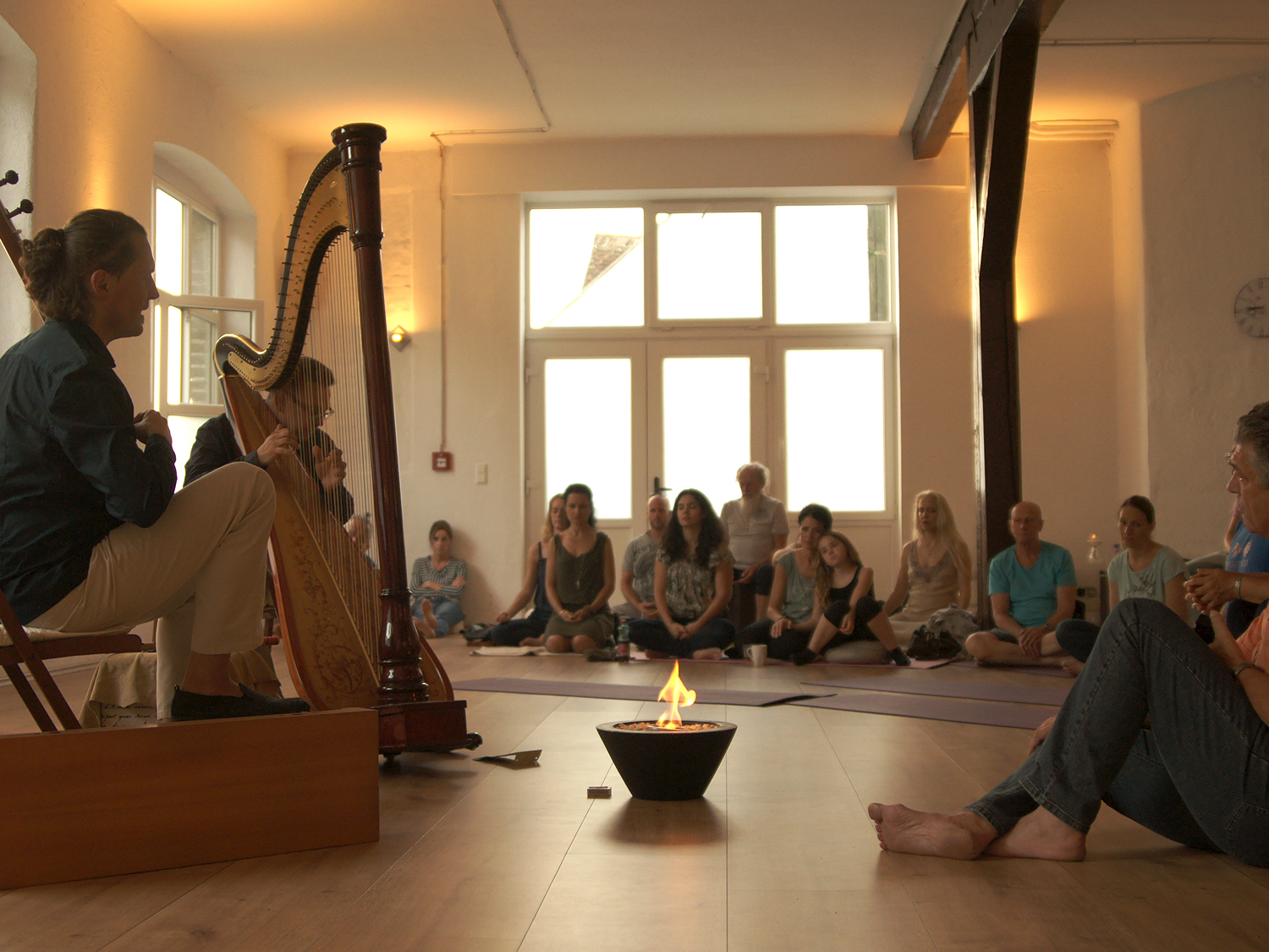 Mikuskovics Baum live @ Yoga centre, Mödling, Austria